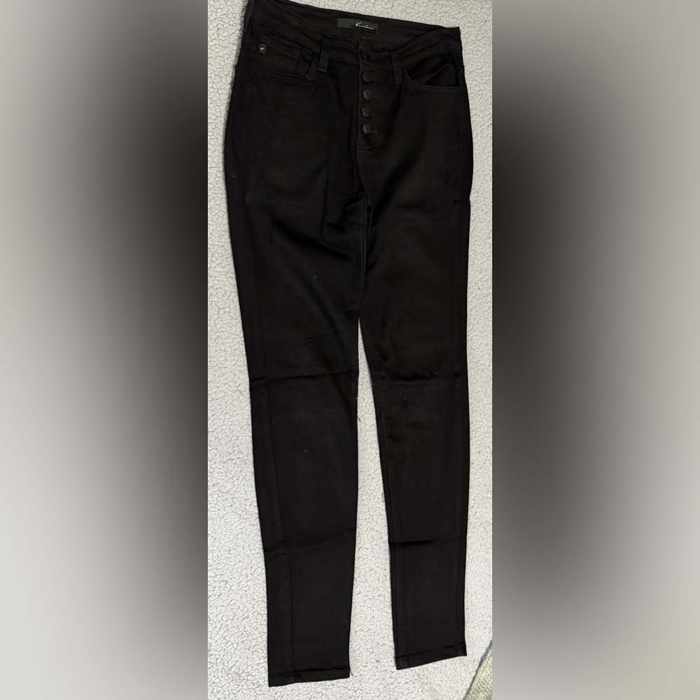 KanCan button fly black Denim Jeans
